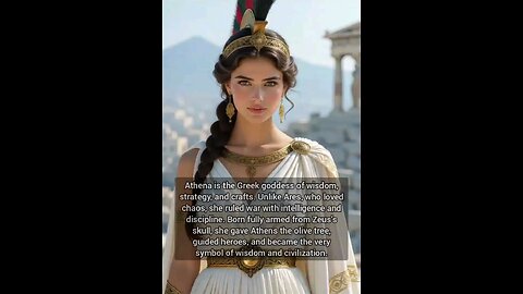 Athena: Wisdom’s Warrior Queen #dailylife #dailyvlog #literature #mythology #facts #world #usa #eu