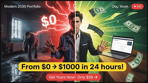2030 AI Freelancer Portfolio Website - $69 Launch (Code With Bitwizards)