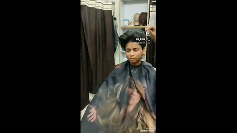 boys hair cutting