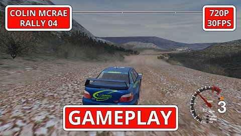 Colin McRae Rally 04: Gameplay - (PC HD) [720p30FPS]