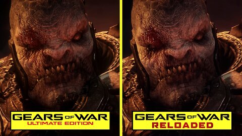 Gears of War Reloaded vs Ultimate Edition Early Graphics Comparison | PS5, Xbox Series X