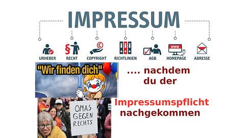 💥 Die Antifa will die Impressumspflicht/Anbieterkennzeichnung für rechte Youtuber erzwingen! 💣💣💣