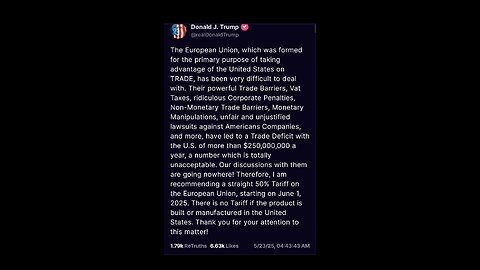 Trump just conquered Europe
