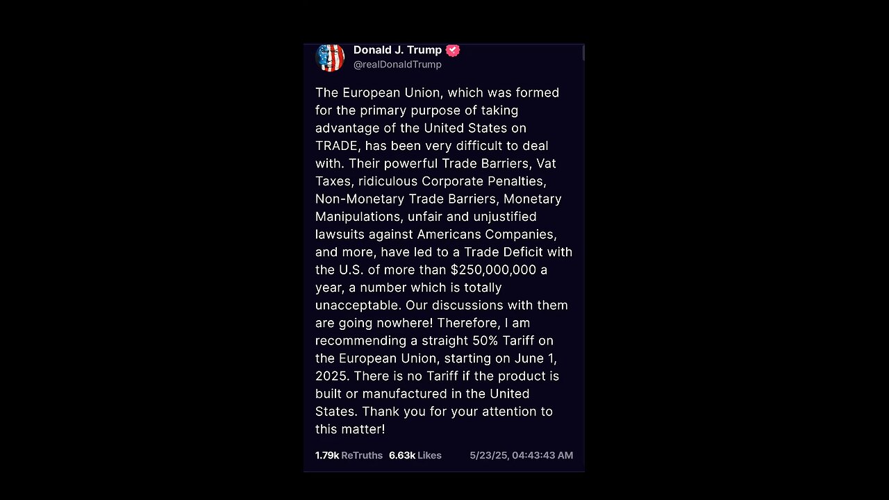 Trump just conquered Europe