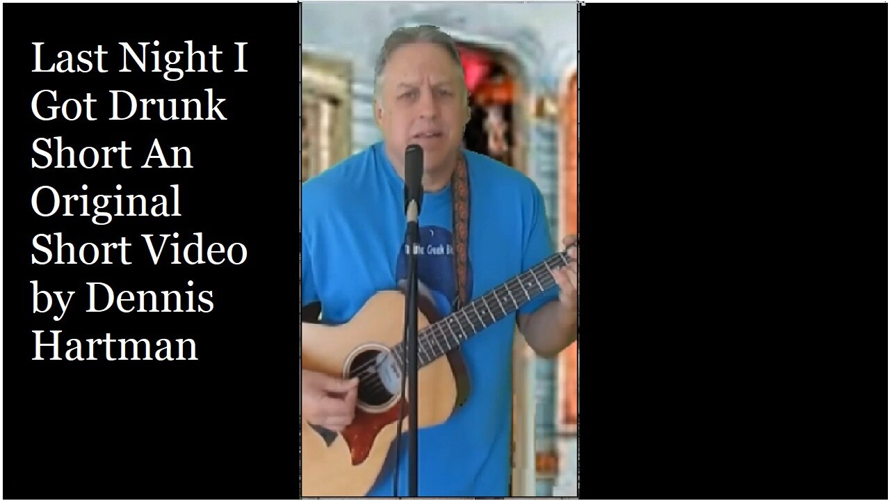 Last Night I Got Drunk Short An Original Song Short Video