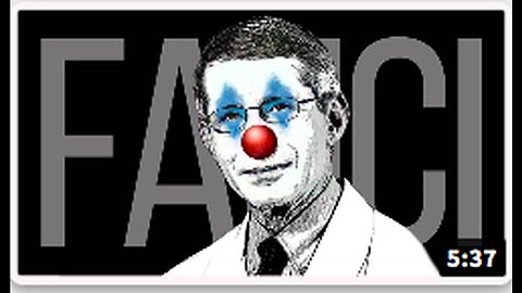 "Mr. Fauci, It's Time to Take Responsibility"