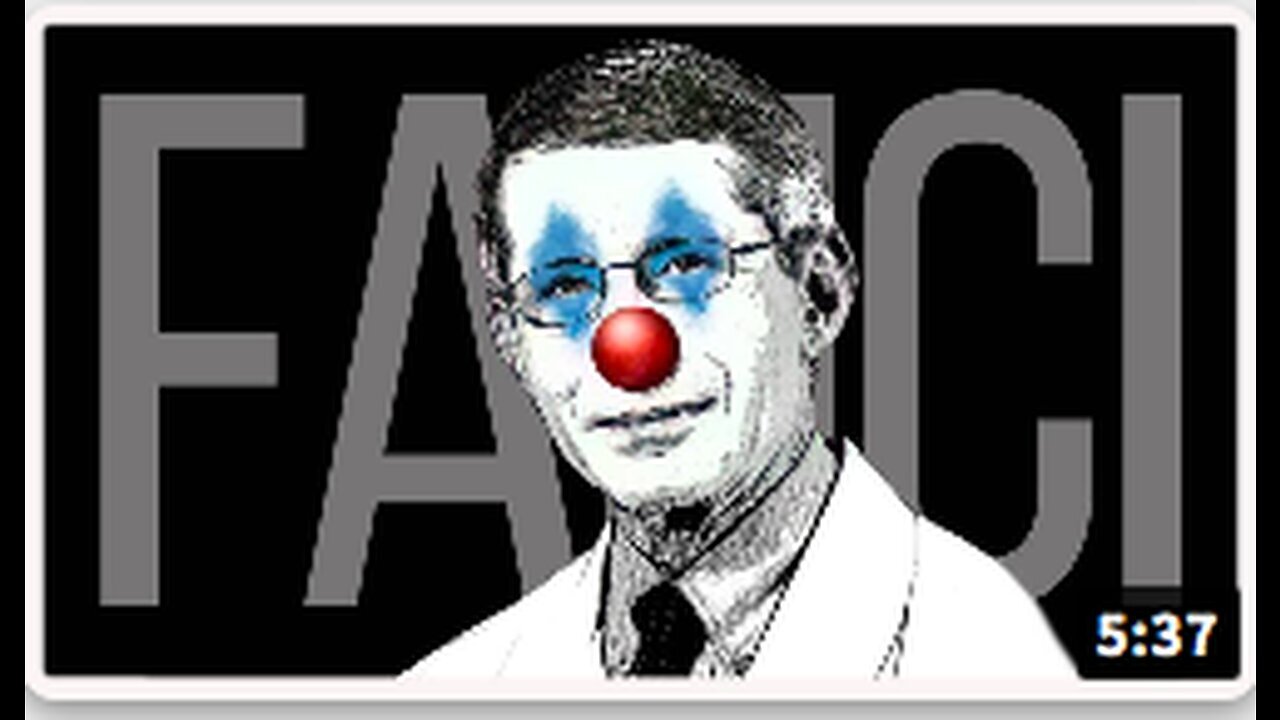 "Mr. Fauci, It's Time to Take Responsibility"