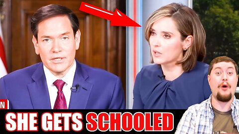 MAGA Marco Rubio TELLS OFF anti-Trump host live on her own show