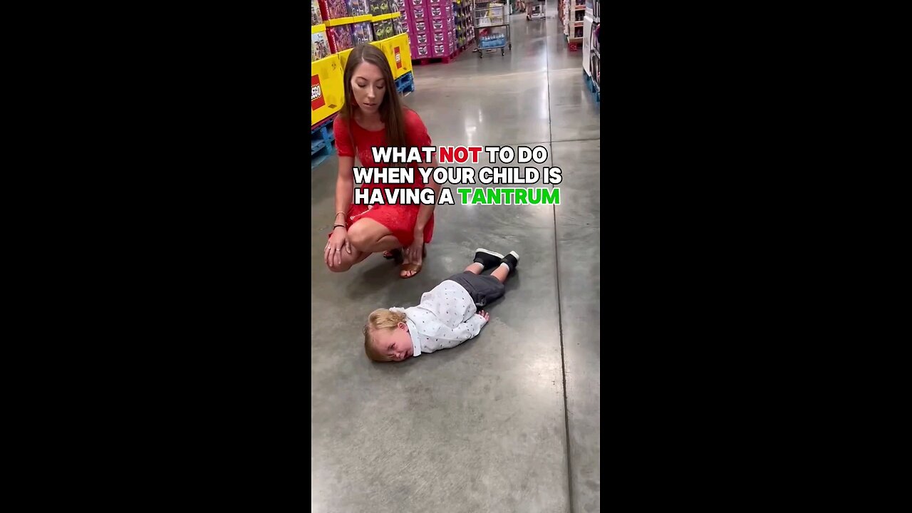 How NOT to handle your kids in public