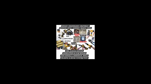 The Carpenters Hustle & New Dewalt Tools