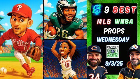 🚨9 HOT MLB PROPS TODAY | NFL PICKS | PRIZEPICKS |WNBA |WEDNESDAY 9/3