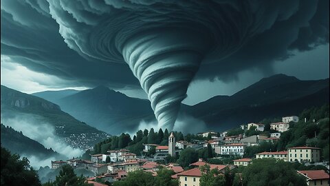 Tornado in Santo Stefano di Cadore