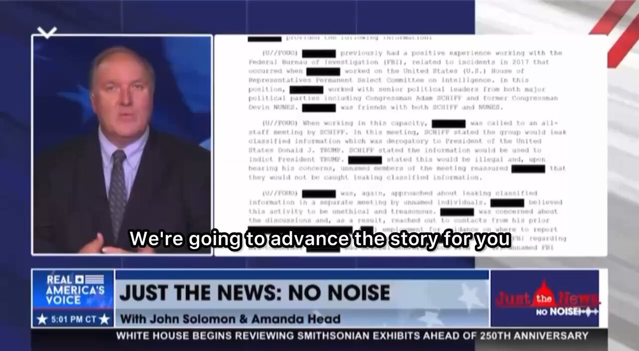 John Solomon with a Grand Conspiracy update.