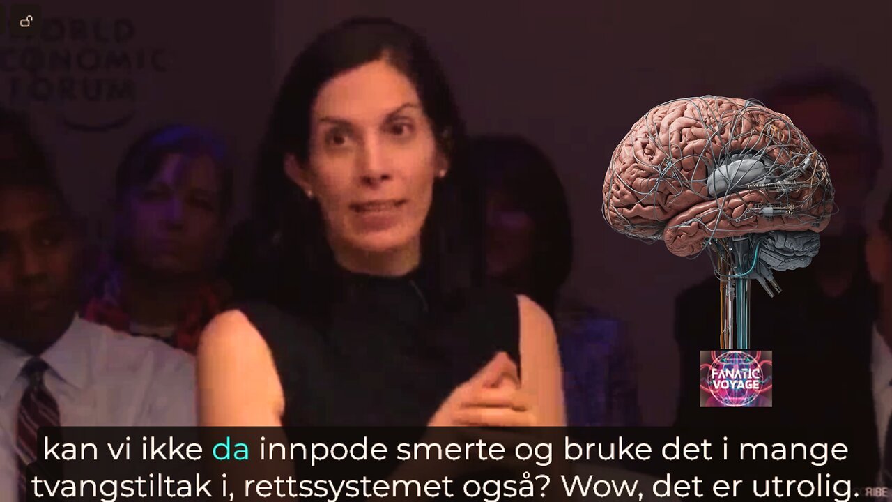 Lady Seen Smurking While Telling Audience At WEF: We Can Implant False Thoughts And Innocent People Will Be Jailed