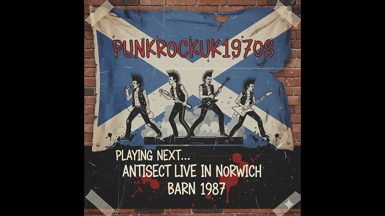 Antisect live in Norwich Barn 1987