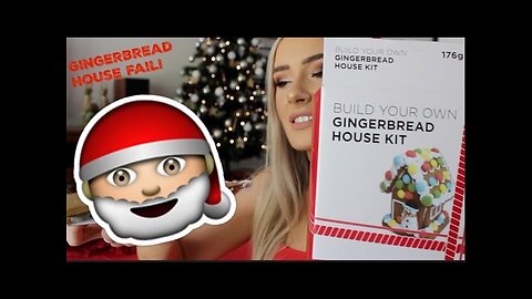 BIGGEST GINGERBREAD HOUSE FAIL EVER!