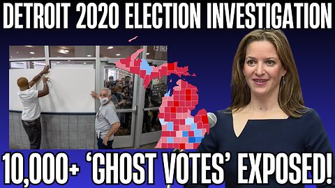 2020 Detroit Election Investigation, Part 1: 10K+ “Ghost Voter” Ballots Exposed