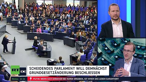 Grundgesetzänderung: Bundestag debattiert in Sondersitzung über das 500-Milliarden-Euro-Paket