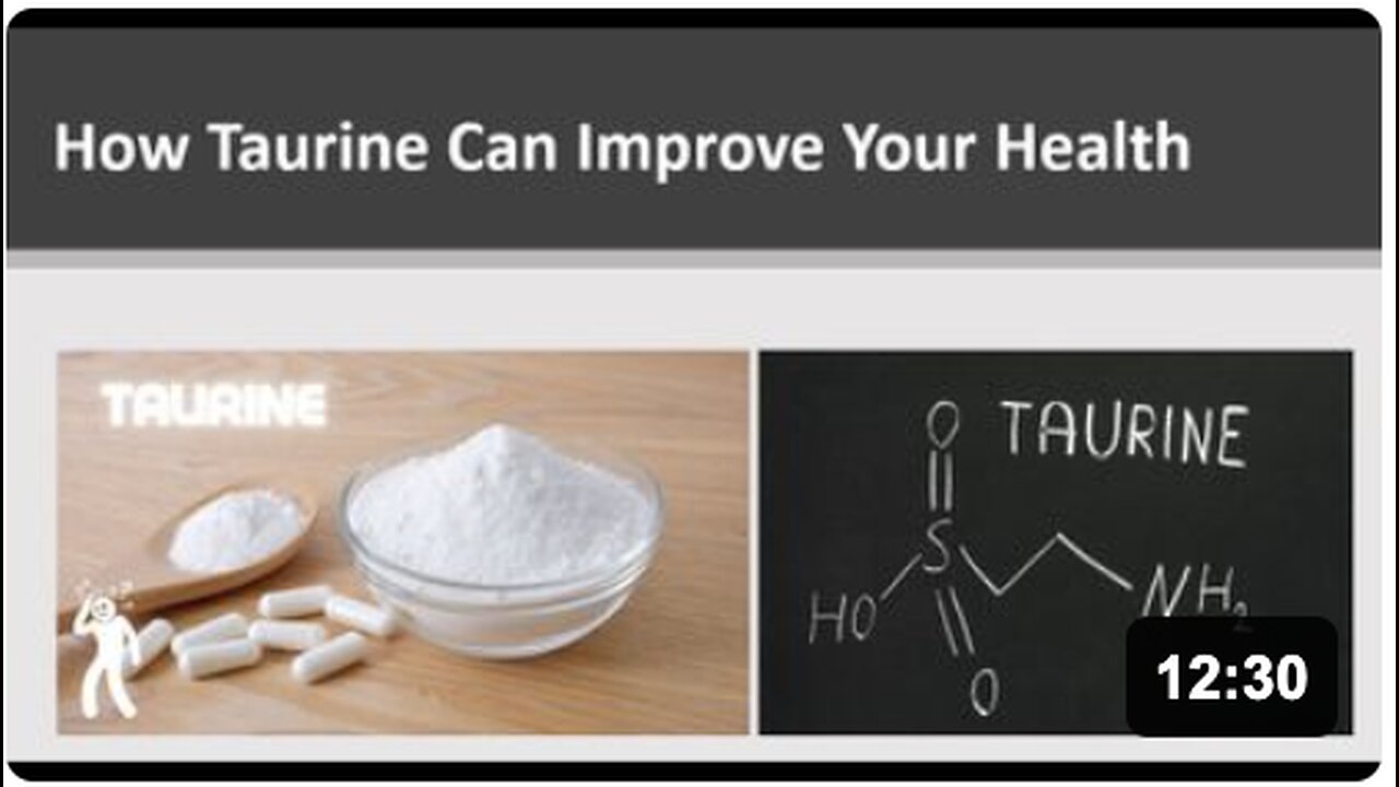 Taurine For Fatigue, Anxiety, Blood Pressure & More