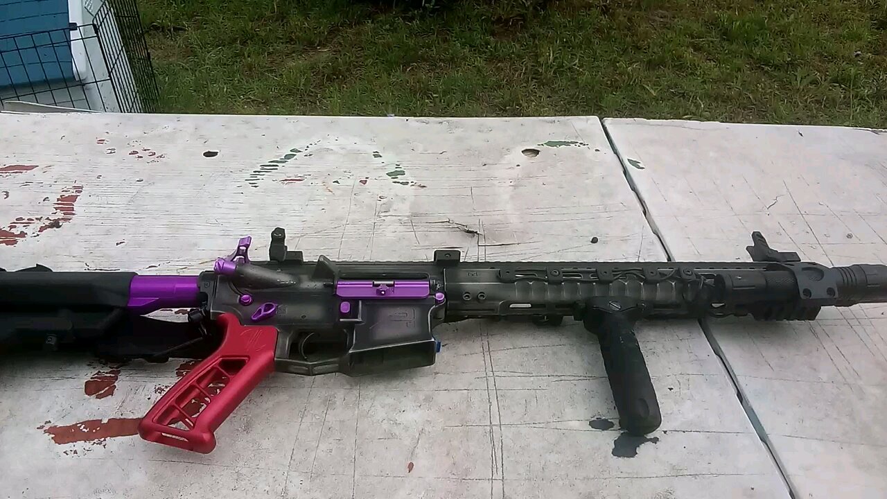 my current set up on my Aero precision AR 15 rifle