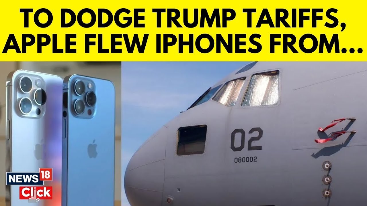 Apple Transported iPhones From India to US in Five Planes