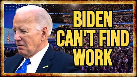 Biden CAN'T LAND SPEAKING FEES Or Fund His Library