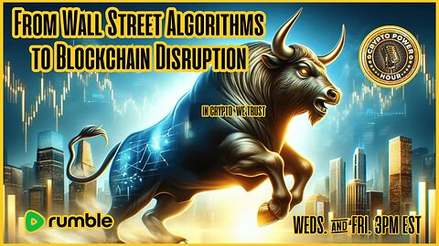 From Wall Street Algorithms to Blockchain Disruption