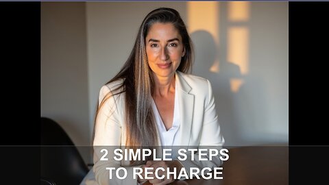 2 SIMPLE STEPS TO RECHARGE - Laura Vida with Jane Applegath
