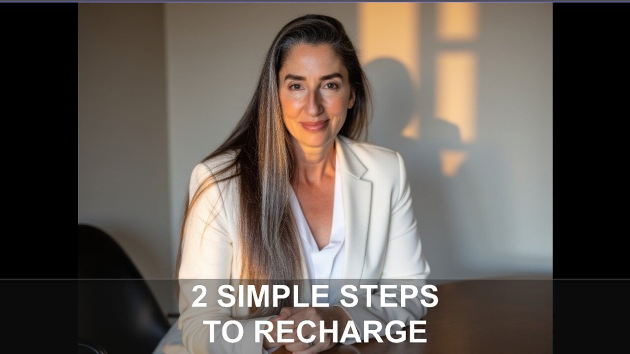 2 SIMPLE STEPS TO RECHARGE - Laura Vida with Jane Applegath