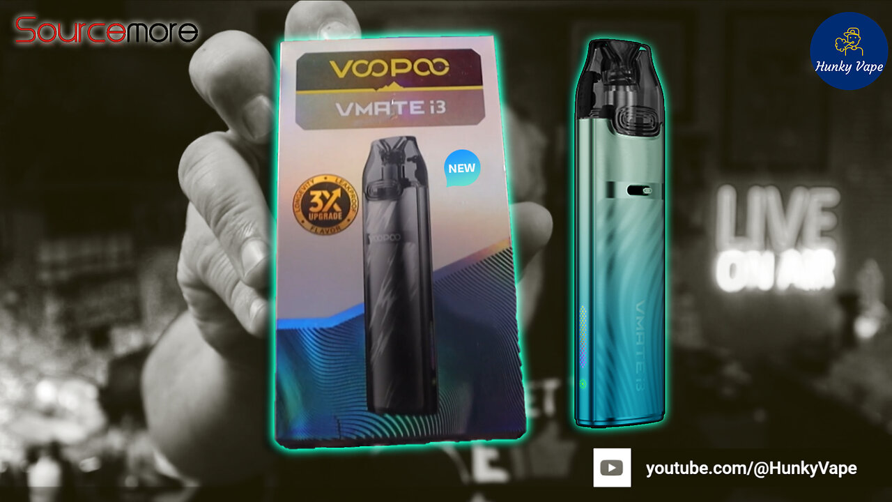VooPoo Vmate i3 Unboxing Review