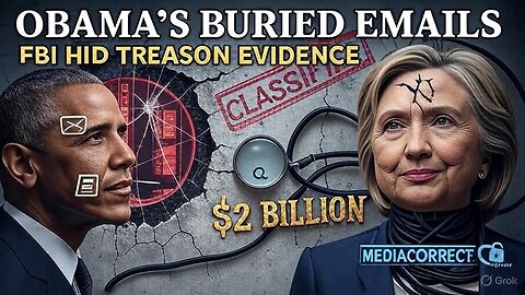 OBAMA'S STOLEN EMAILS EXPOSED: FBI Buried Treason Evidence, Strike Force Launched & The Unprosecutable Clinton-Obama Pact