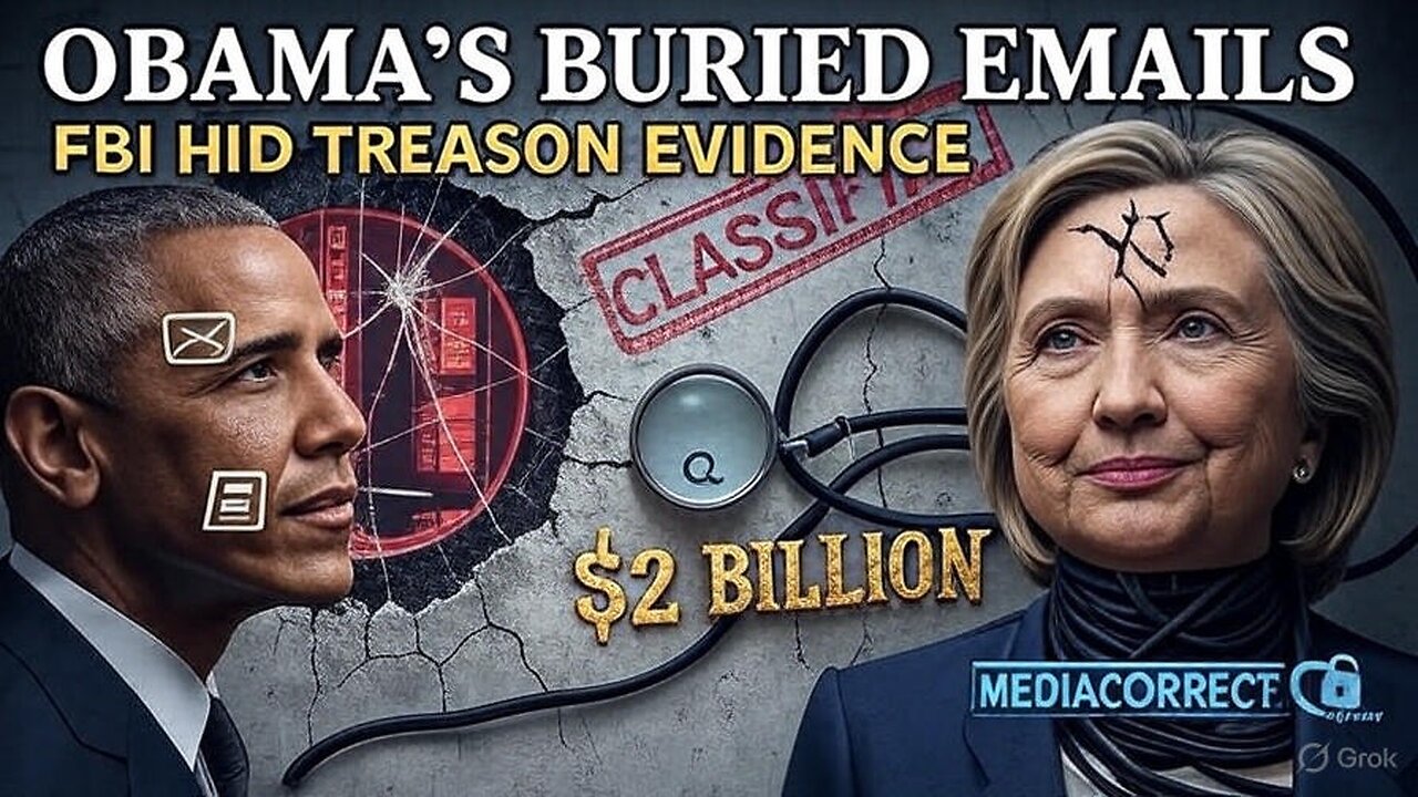 OBAMA'S STOLEN EMAILS EXPOSED: FBI Buried Treason Evidence, Strike Force Launched & The Unprosecutable Clinton-Obama Pact