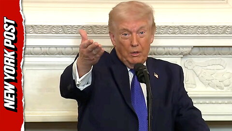 Trump shuts down questions from media during Breakfast with Governors: 'You can leave'