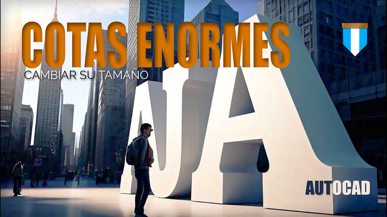 Cambiar tamaño de cotas predeterminadas en #AutoCAD
