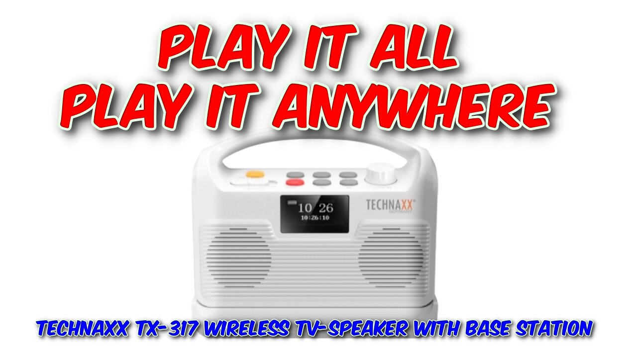 TECHNAXX TX-317 Wireless Speaker Review