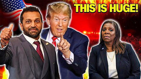 BOOM! Kash Patel Sets a Trap — And Letitia James Ends Up in Jail! - 5/6/25