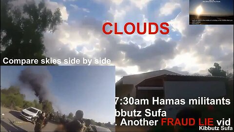 PROOF Israel Kibbutz Sufa Oct 7th Bodycam Footage Were FRAUDS & RARE Paraglider FRAUD Footage Clips
