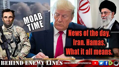 News of The Day. Iran, Hamas and What it all Means