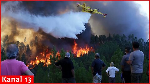 More than 2,000 firefighters battle wildfires across Portugal