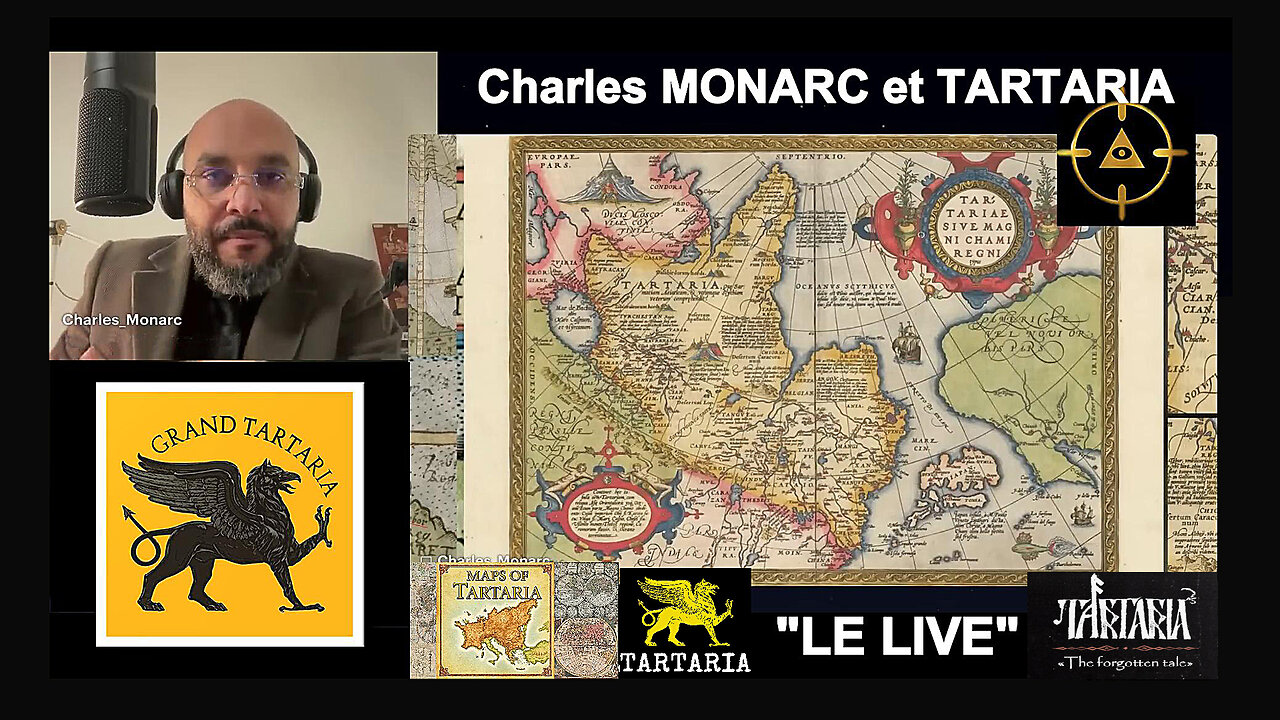 Charles MONARC. La Vérité sur TARTARIA ... Le Live ( Hd 1080)