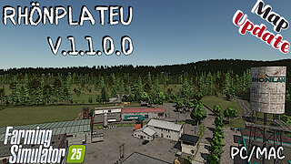 Map Update | Rhönplateu | V.1.1.0.0 | Farming Simulator 25