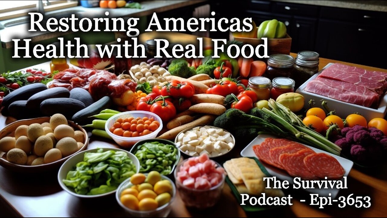 Restoring Americas Health with Real Food - Epi-3653