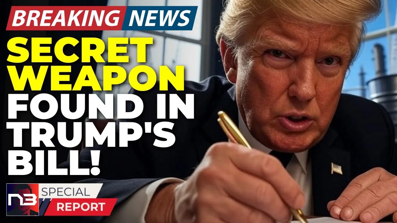 🚨BREAKING: Trump's Bill Contains Secret Weapon Against Deep State -Schumer Just Found Out & Lost It