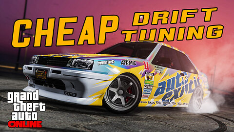 I tried using the CHEAPEST Drift Car in GTA Online...