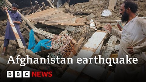 More than 800 killed after strong earthquake hits Afghanistan | BBC News