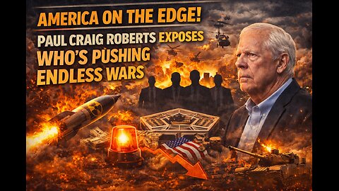 AMERICA ON THE EDGE! PAUL CRAIG ROBERTS EXPOSES WHO’S PUSHING ENDLESS WARS
