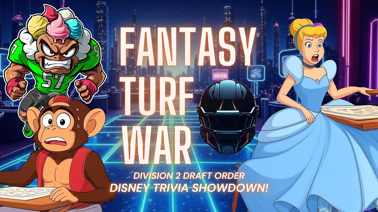 Disney Trivia Showdown! | Division 2 Draft Order | Fantasy Turf War