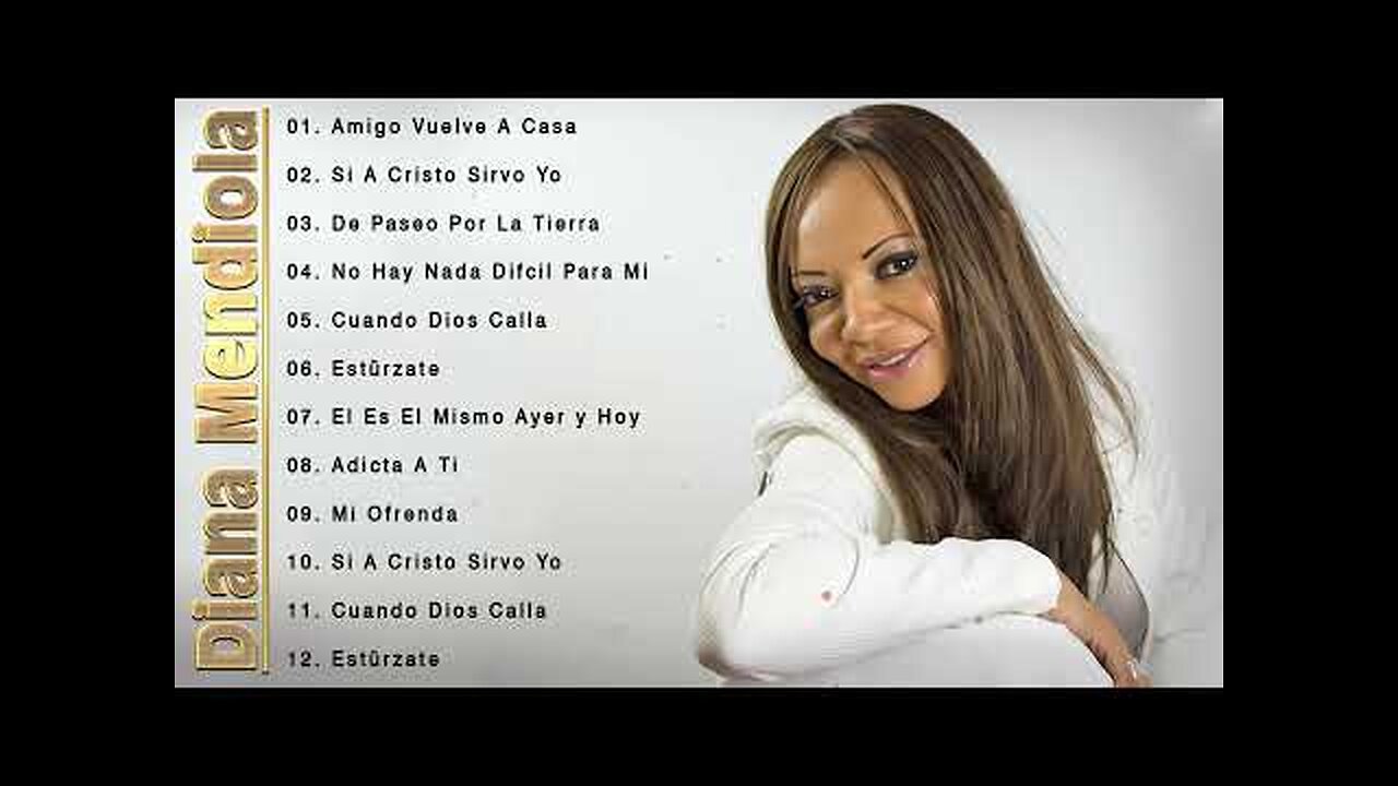 Diana Mendiola - Canción de Alabanza Portadora de Su Gloria De Serie. 3 - Álbum Completo.