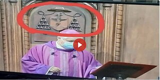 Leaked footage of a private ceremony with Pope Francis.