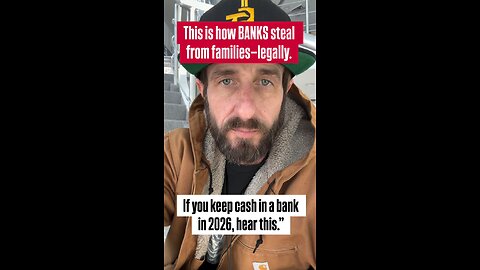 If You keep cash in a bank in 2026, hear this❗